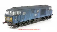 3534 Heljan Class 35 Hymek Diesel Locomotive number 7052 in BR Blue livery with small yellow panels - faded and weathered